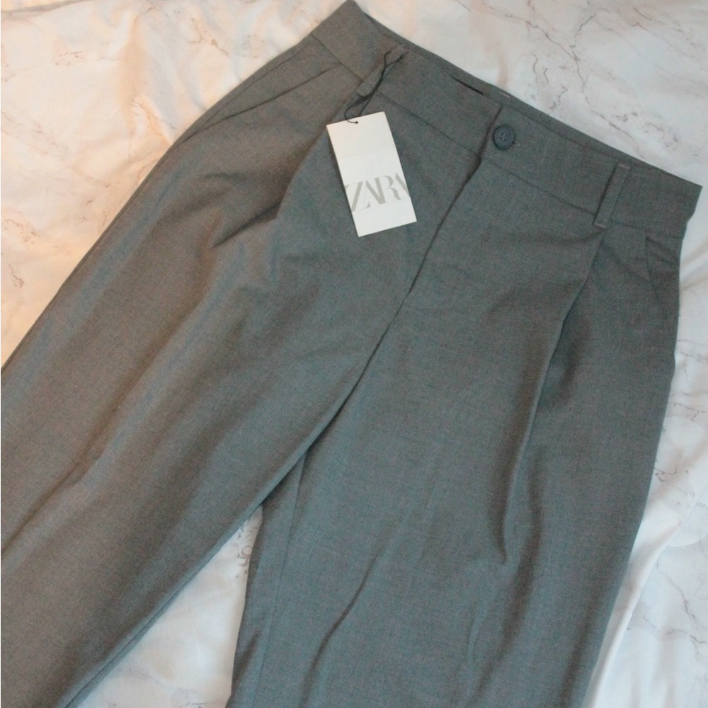ZARA Classic Wide Leg Pantsuit